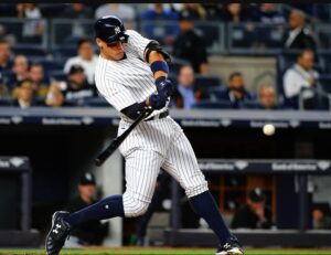 Aaron Judge Full Frame Hitting