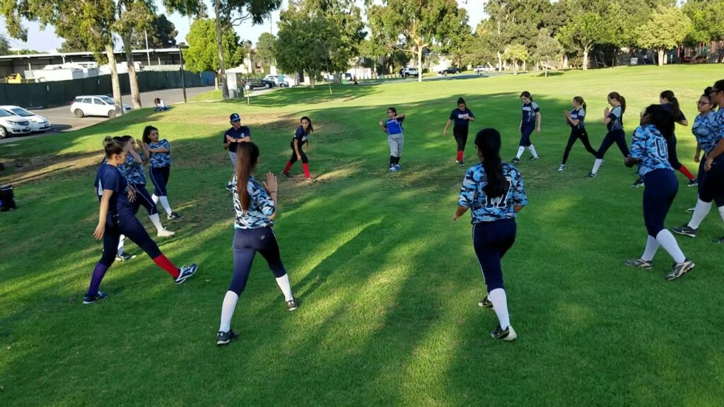 Softball Warmups