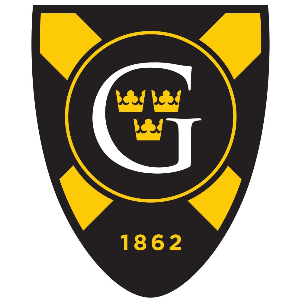 Gustavus Adolphus College Golden Gusties logo