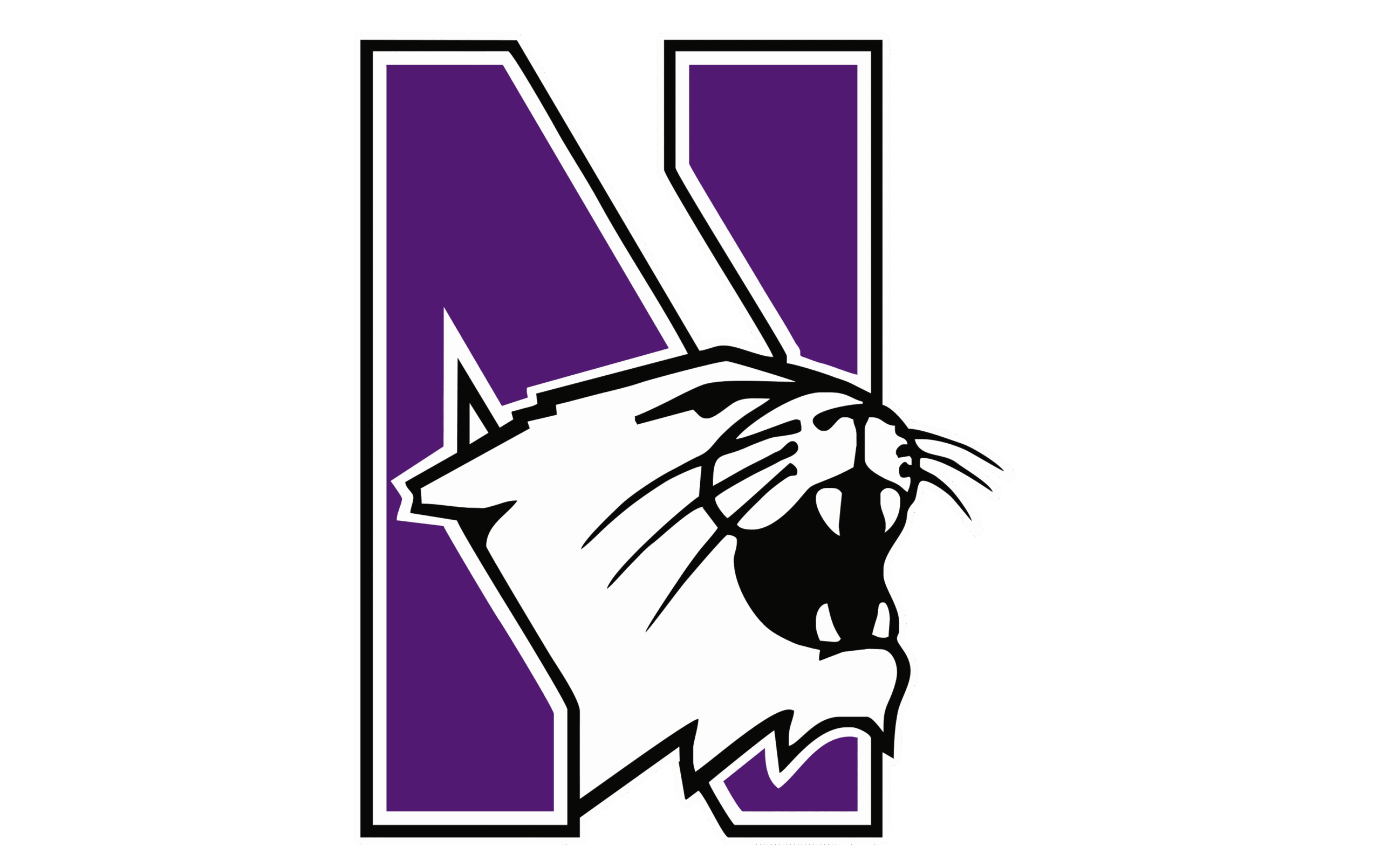 Northwestern University Wildcats logo