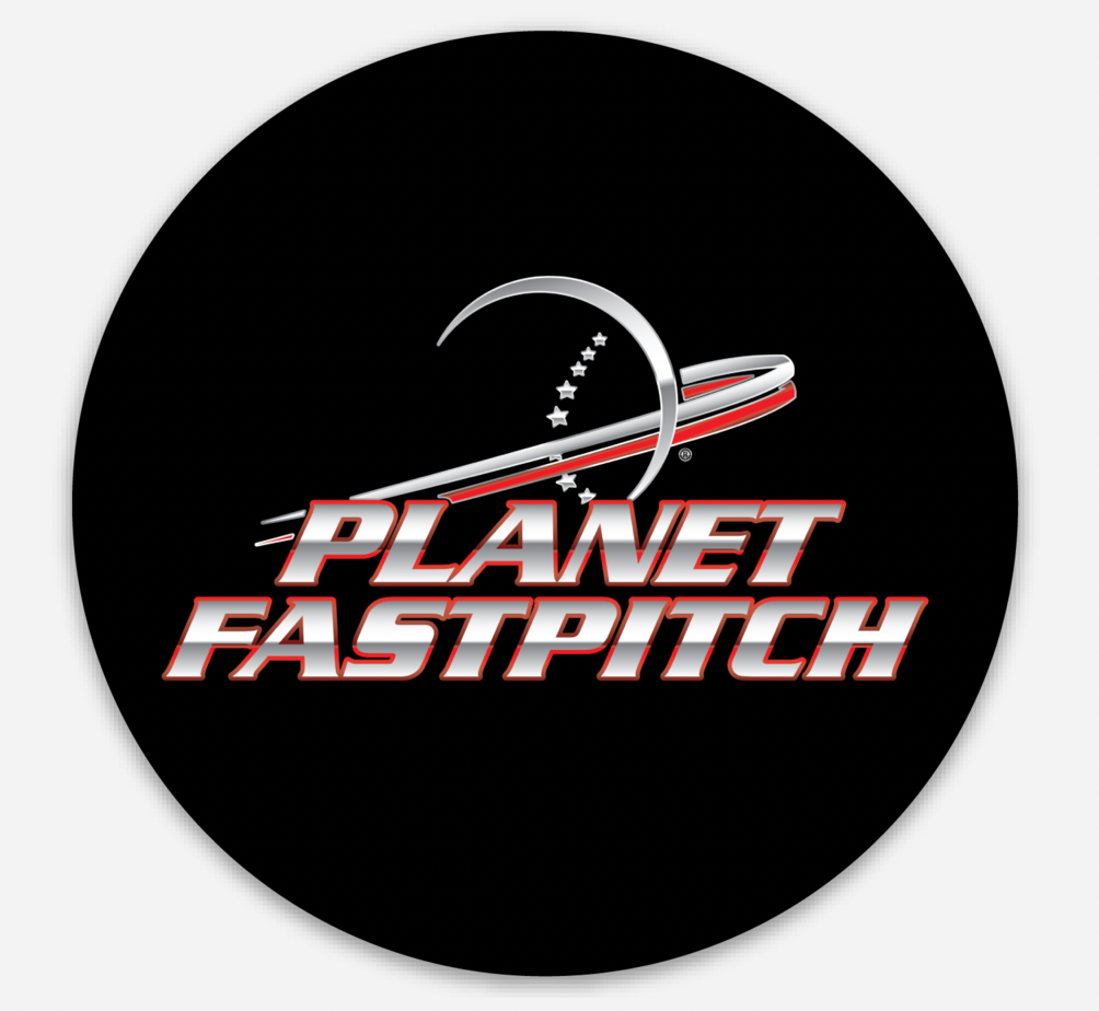 planet fastpitch softball logo