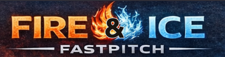 Fire and Ice fastpitch logo